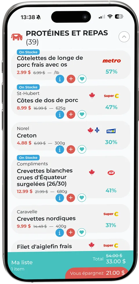 LVA app on iPhone